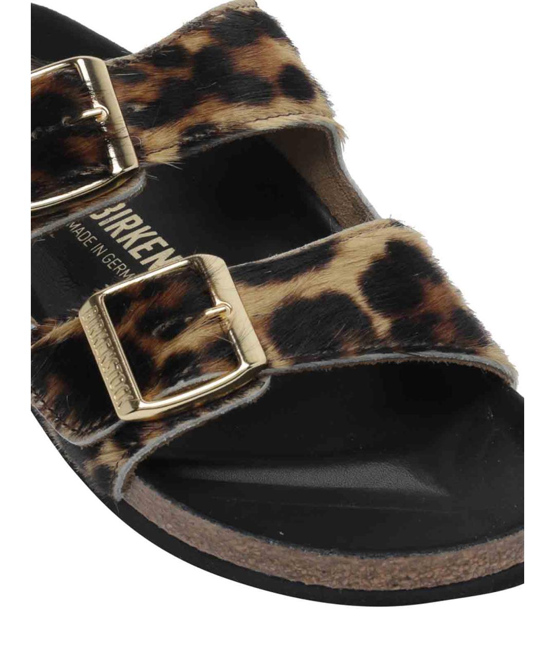 BIRKENSTOCK Мульти кожаные сандалии, фото 4