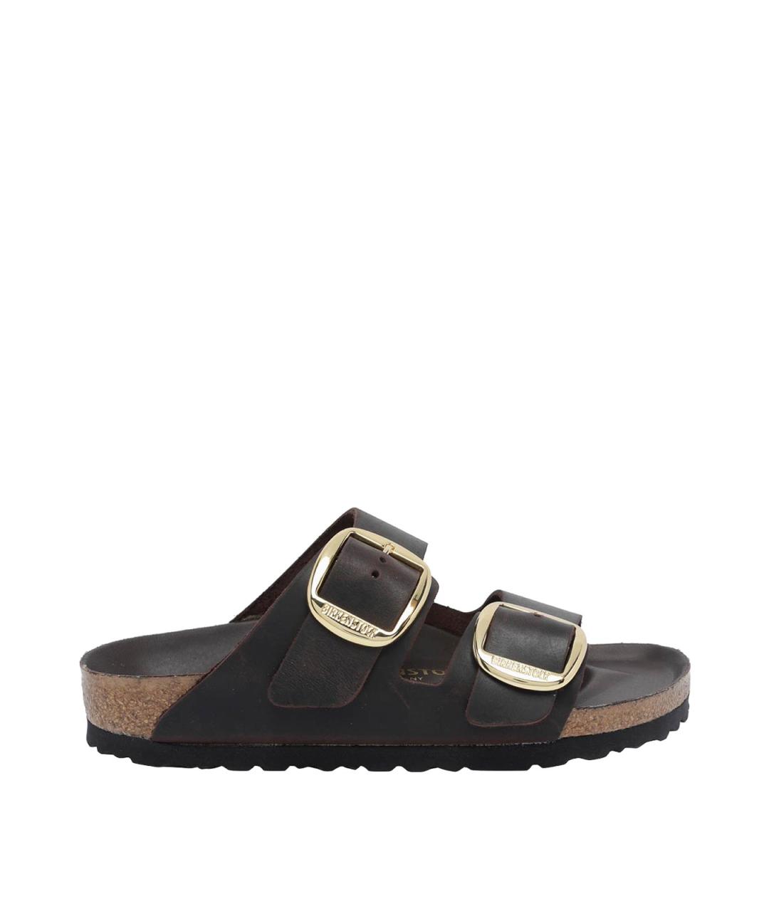 BIRKENSTOCK Черные замшевые сандалии, фото 1