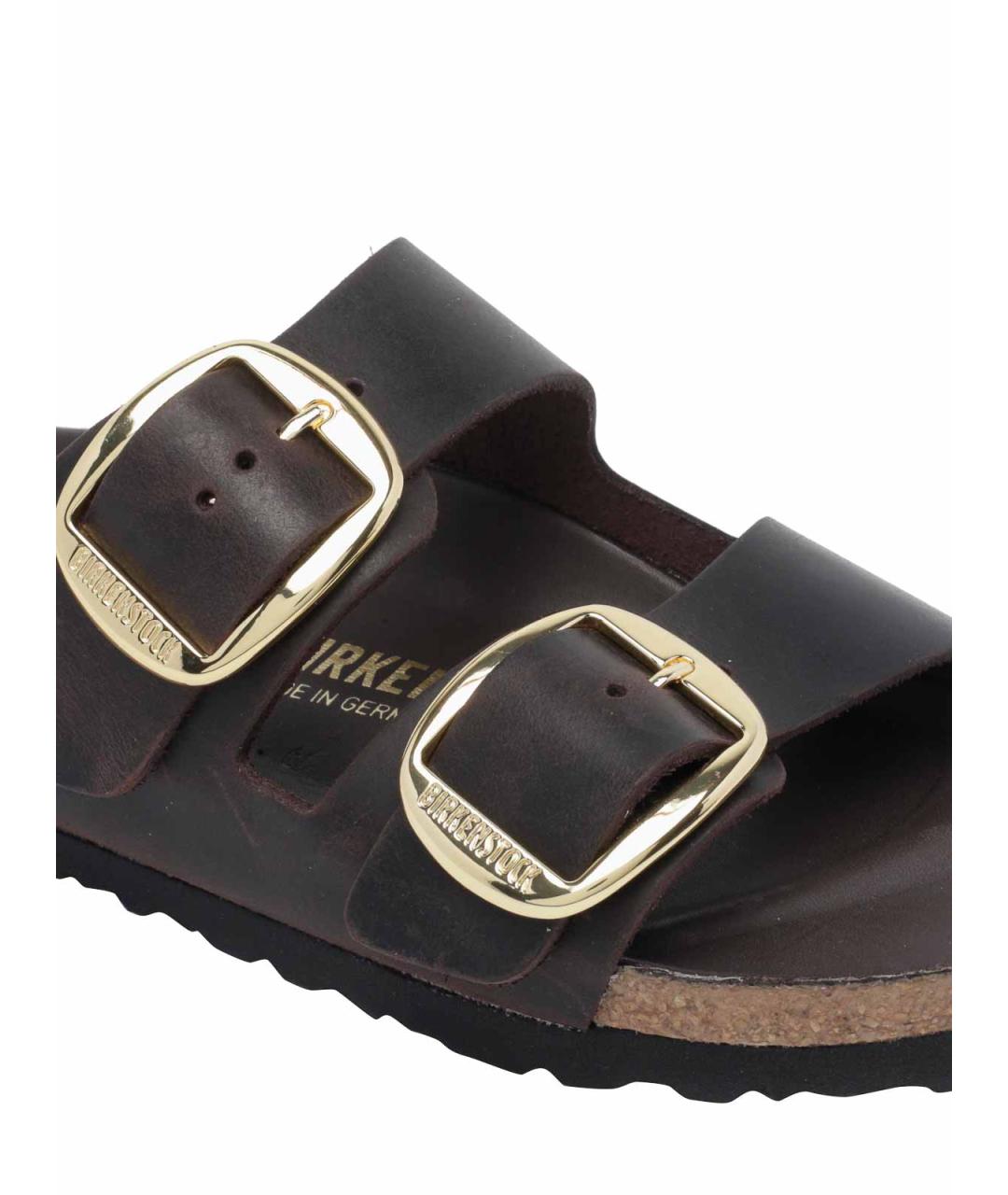 BIRKENSTOCK Черные замшевые сандалии, фото 4