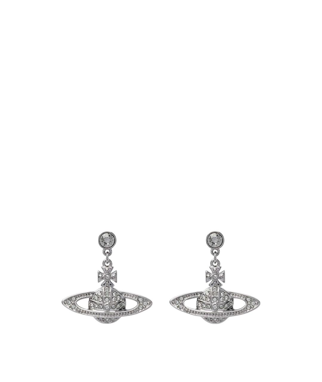 VIVIENNE WESTWOOD Серебряные латунные серьги, фото 1