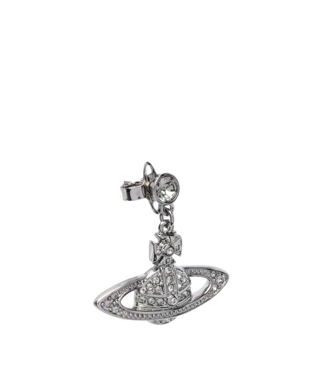 VIVIENNE WESTWOOD Серебряные латунные серьги, фото 2