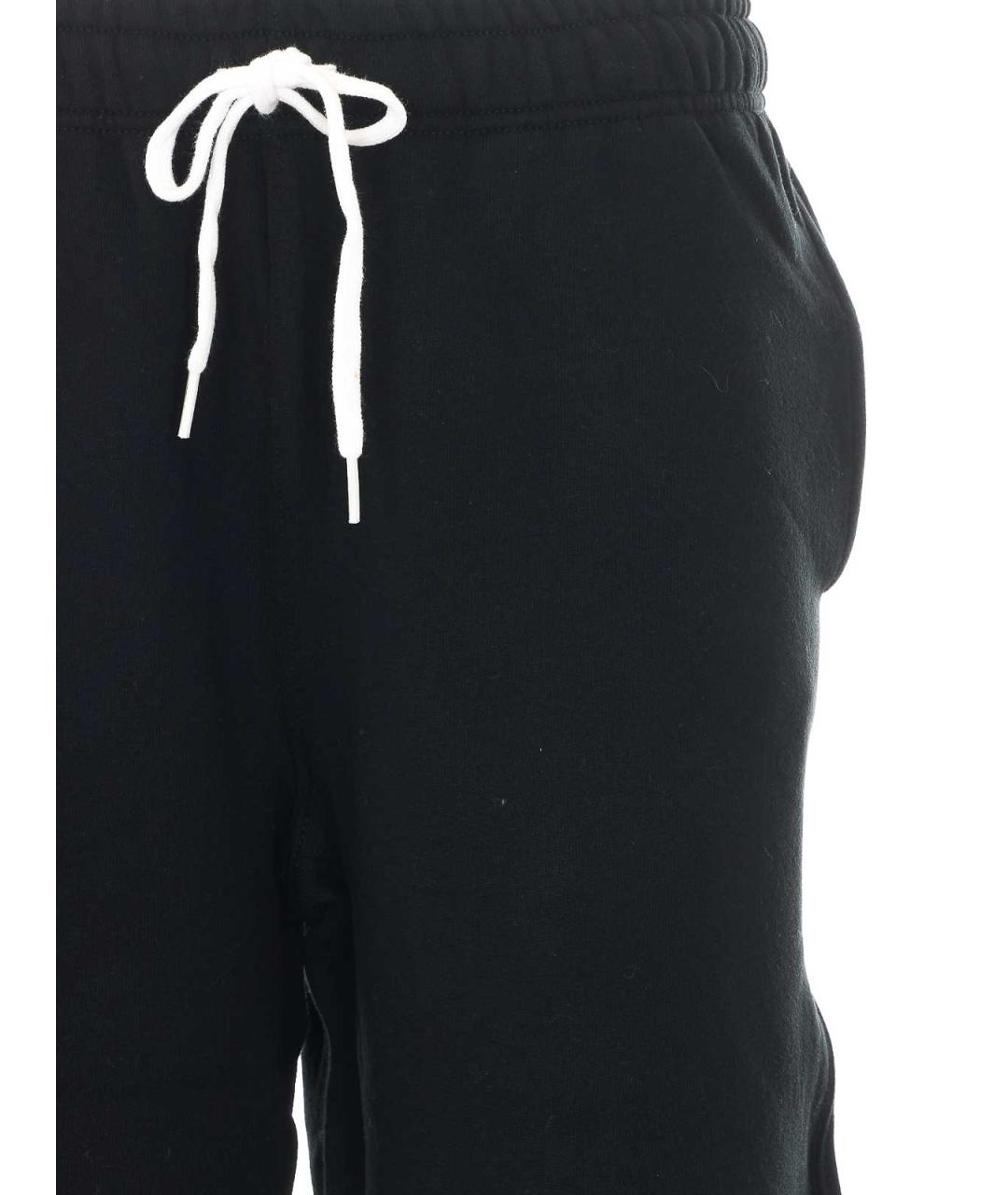 POLO RALPH LAUREN Черные полиэстеровые спортивные брюки и шорты, фото 4