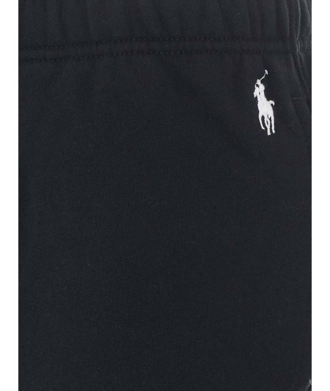 POLO RALPH LAUREN Черные полиэстеровые спортивные брюки и шорты, фото 3