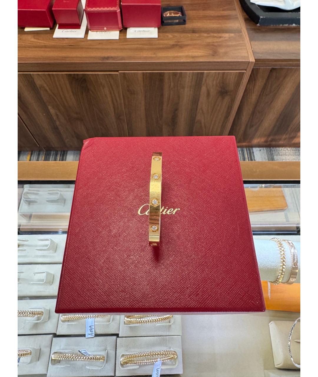 CARTIER Золотой браслет из розового золота, фото 2