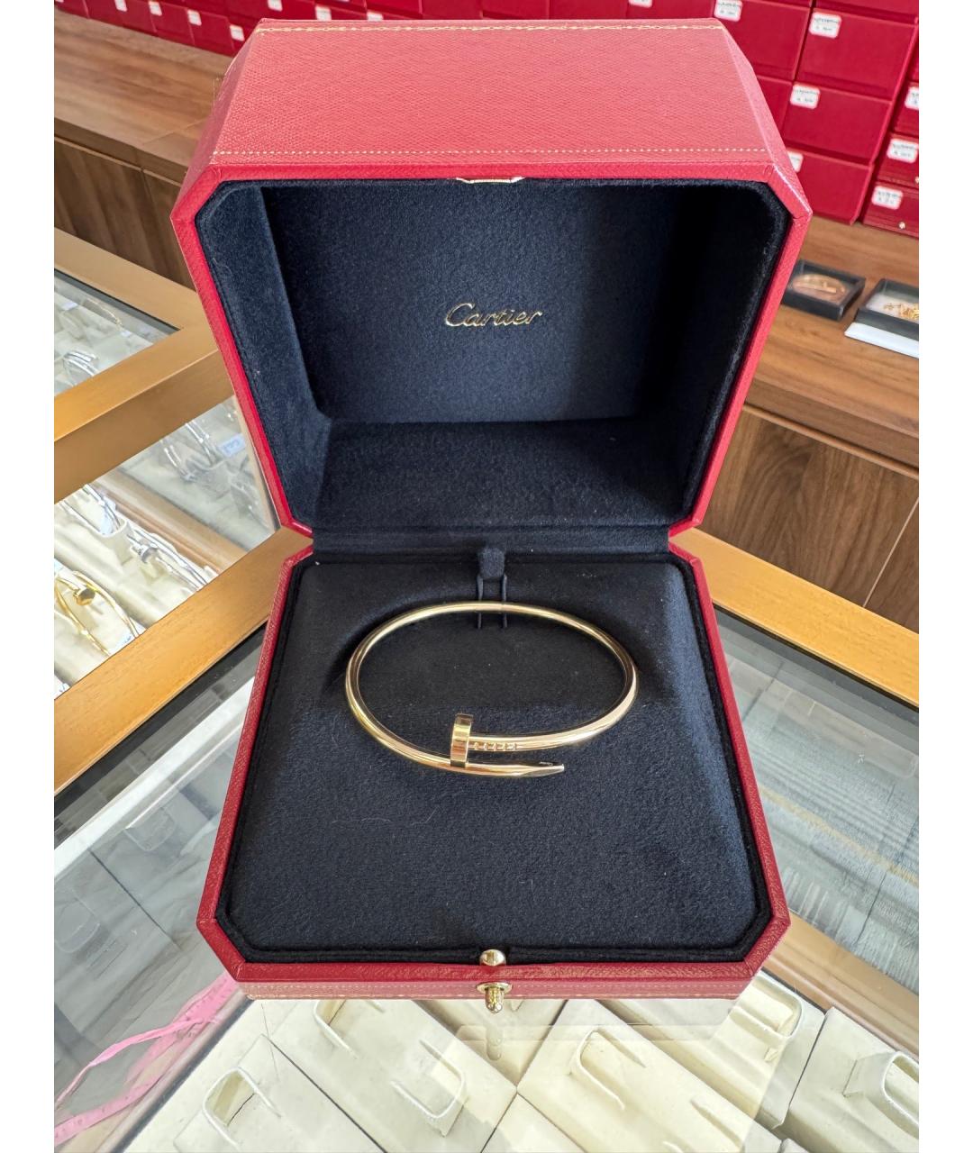 CARTIER Золотой браслет из розового золота, фото 7