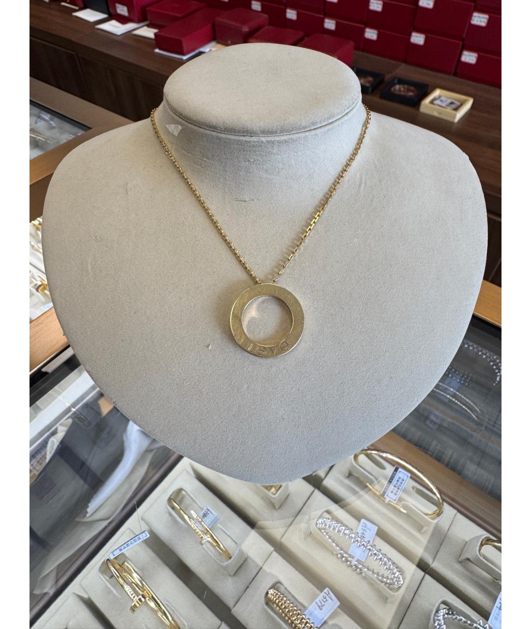 CARTIER Золотое колье из розового золота, фото 2