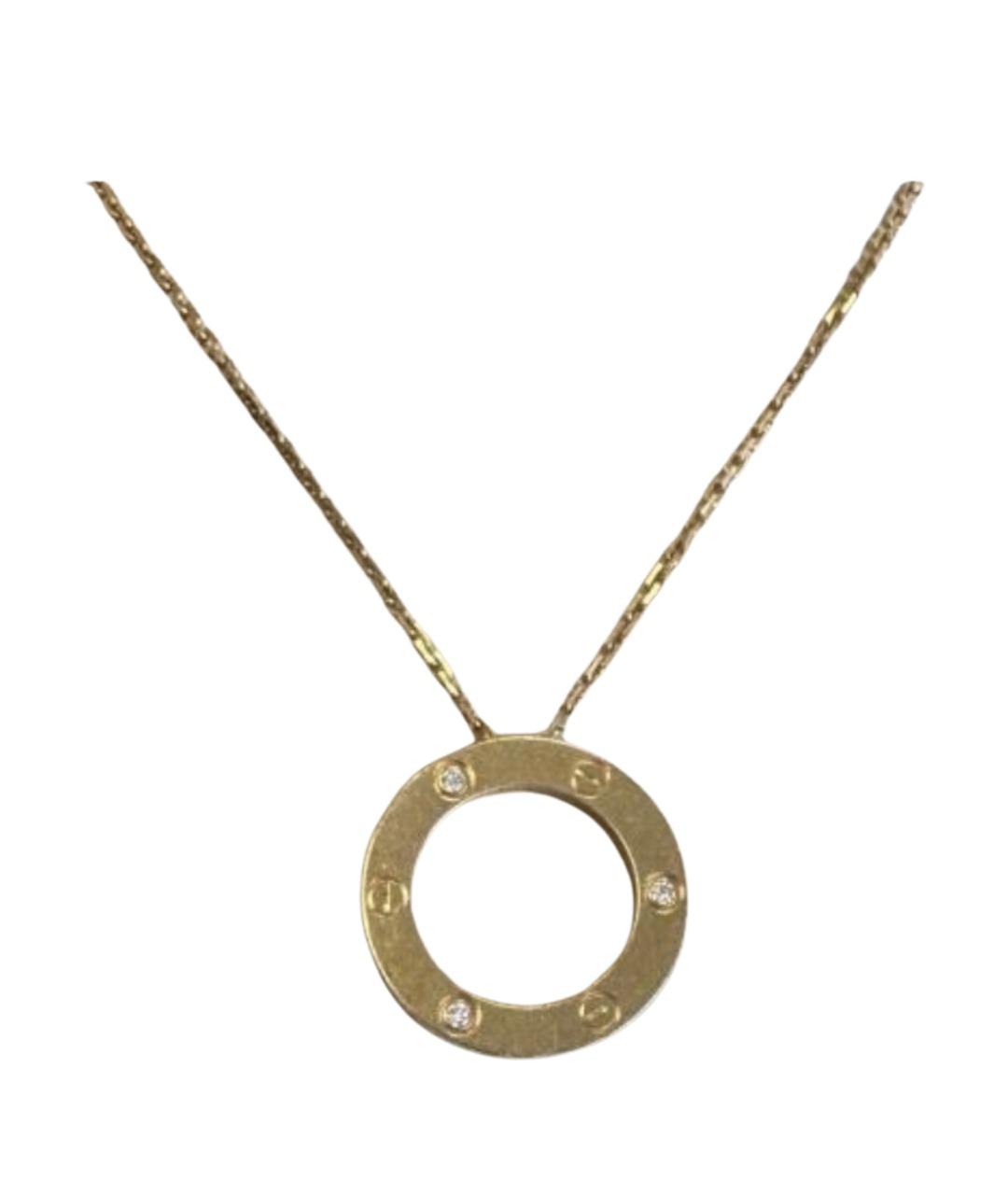 CARTIER Золотое колье из розового золота, фото 1
