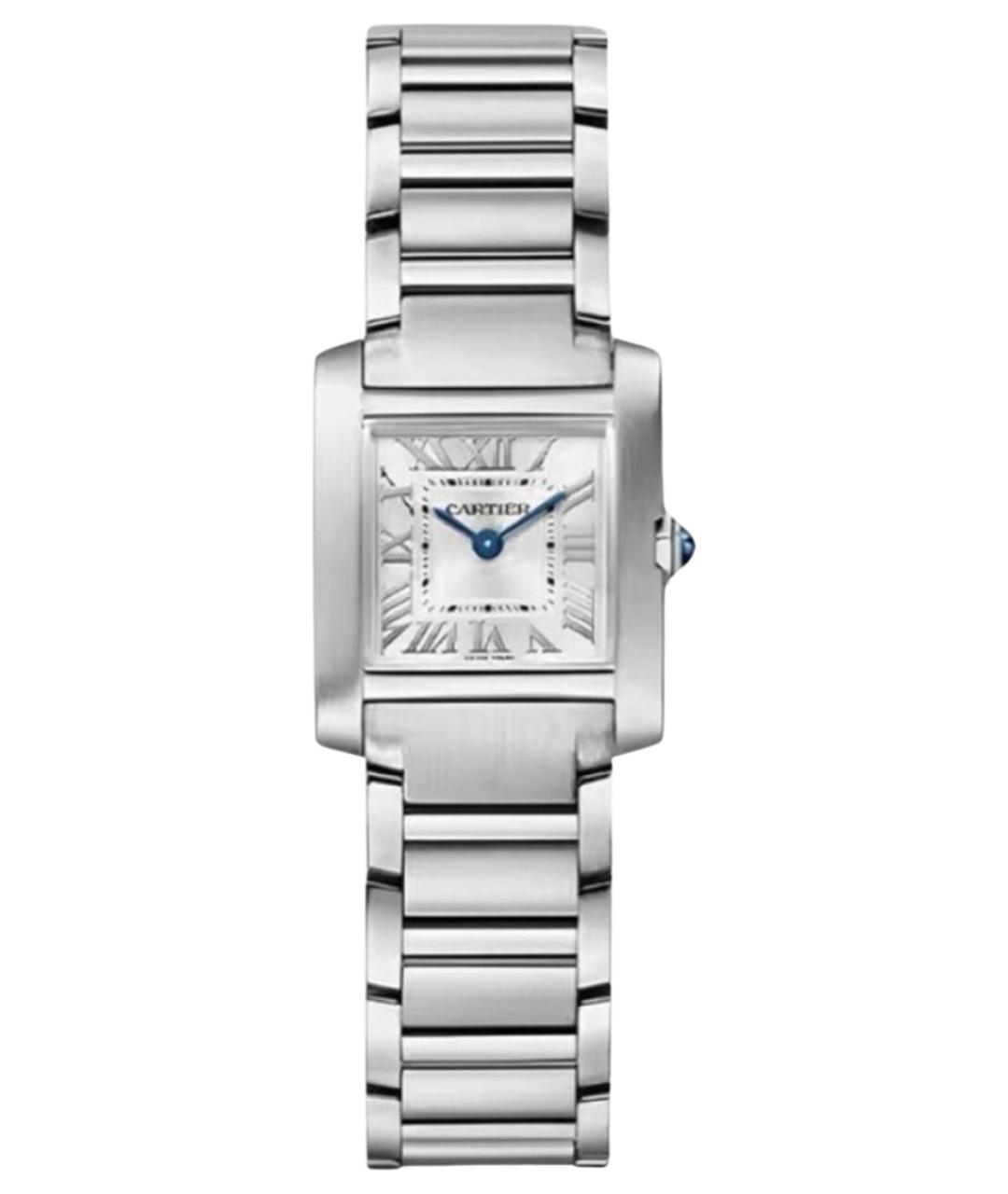 CARTIER Серебряные металлические часы, фото 1