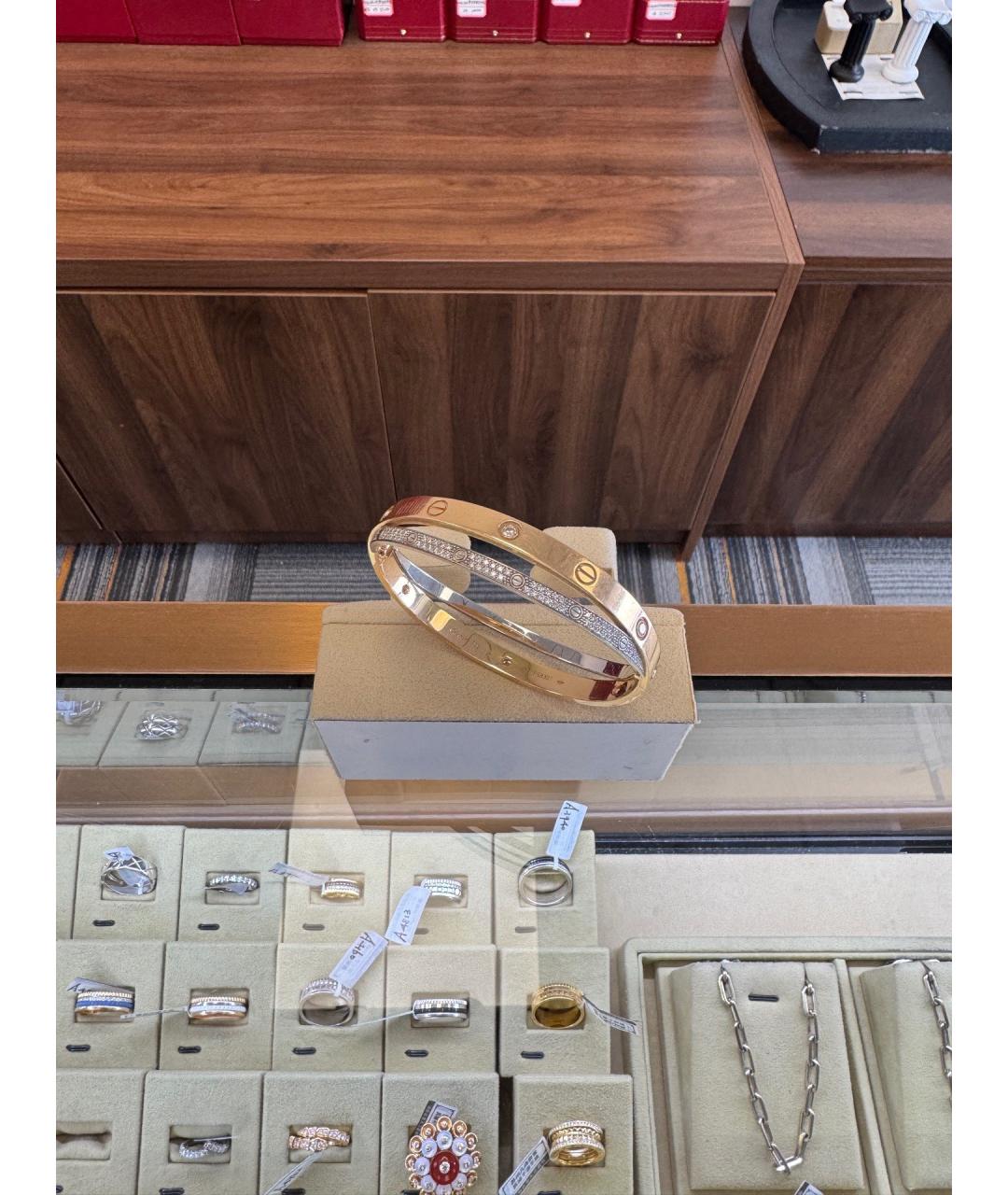 CARTIER Золотой браслет из розового золота, фото 3