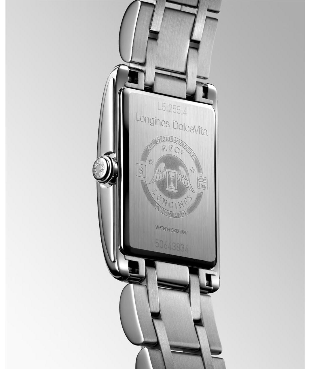 LONGINES Серебряные стальные часы, фото 3