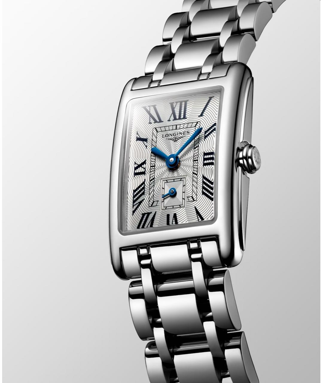 LONGINES Серебряные стальные часы, фото 2