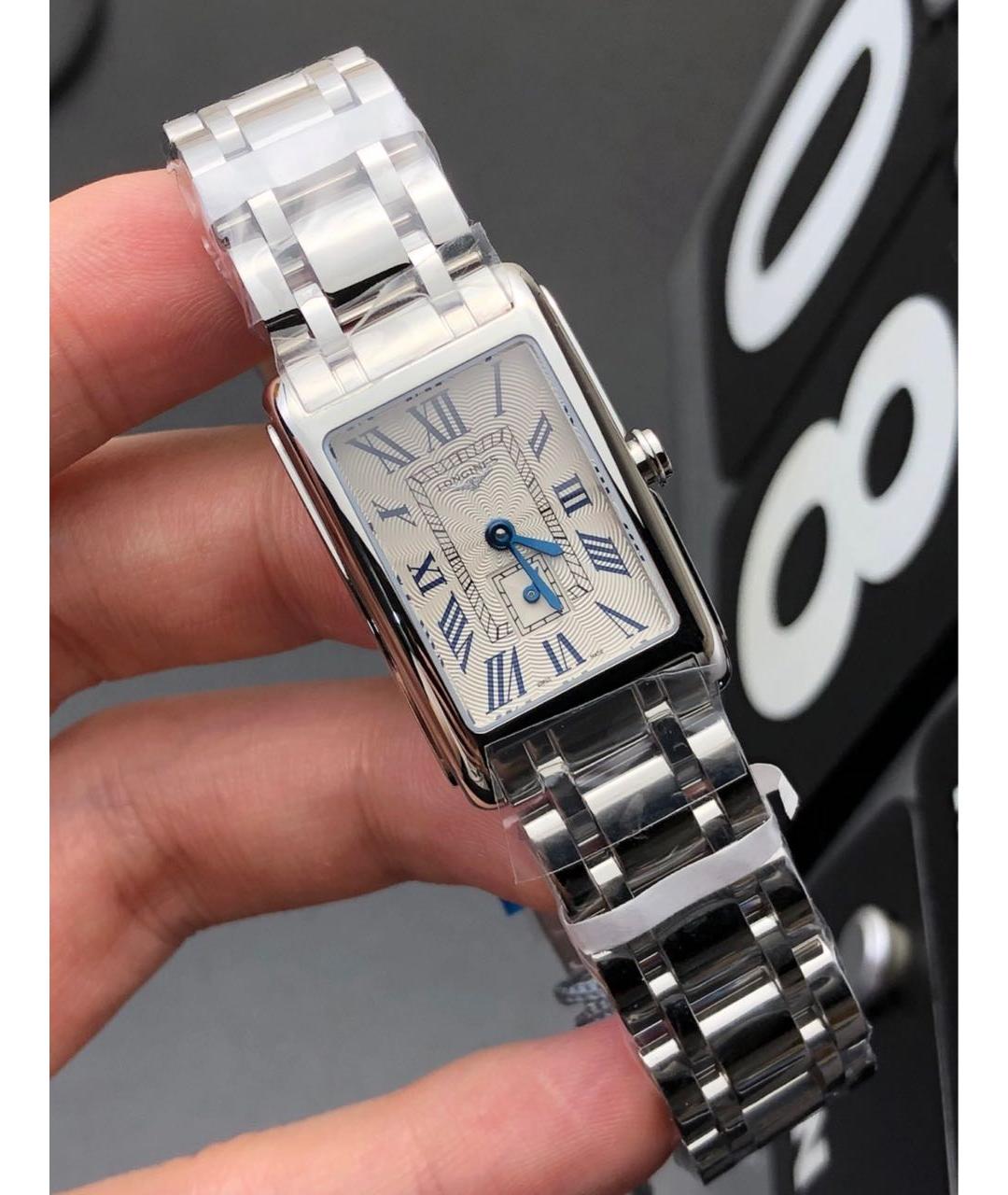 LONGINES Серебряные стальные часы, фото 6