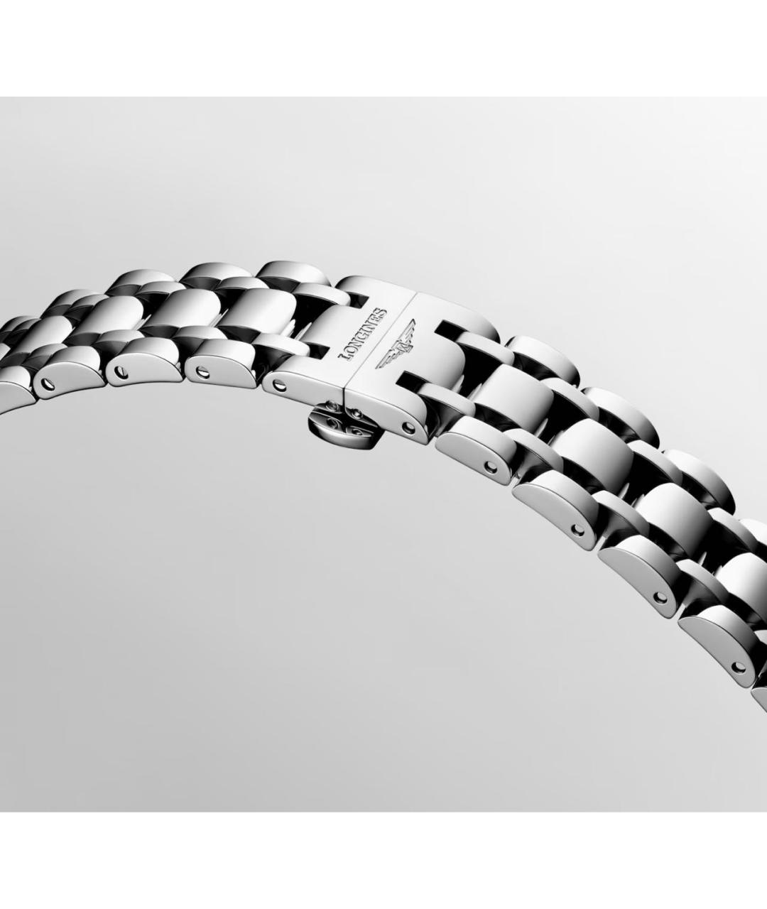 LONGINES Серебряные стальные часы, фото 4