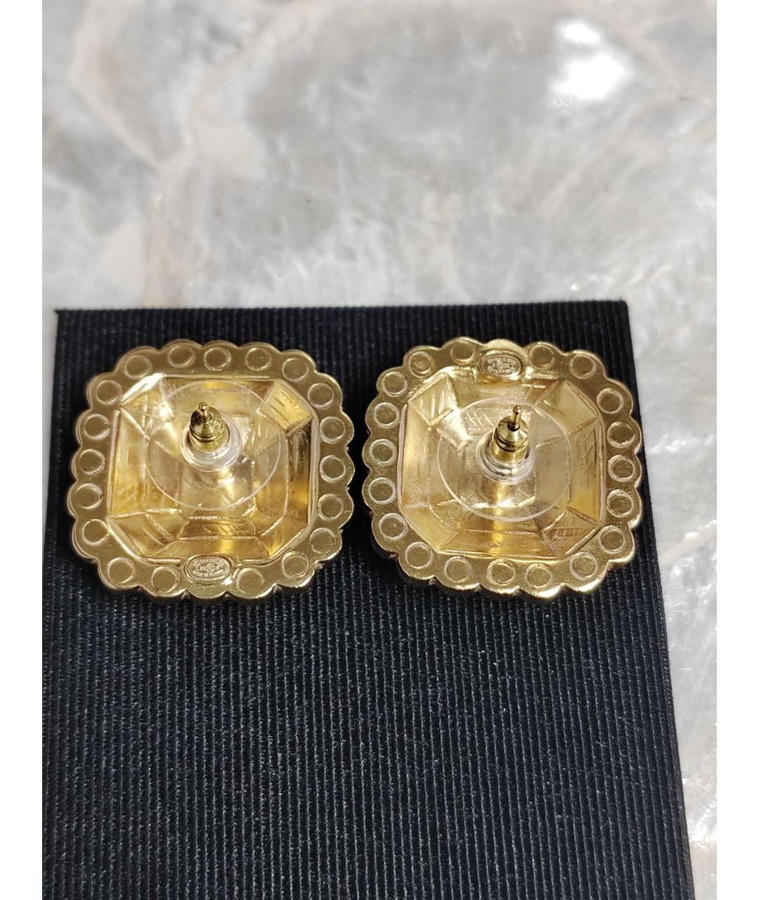 CHANEL Золотые серьги, фото 5