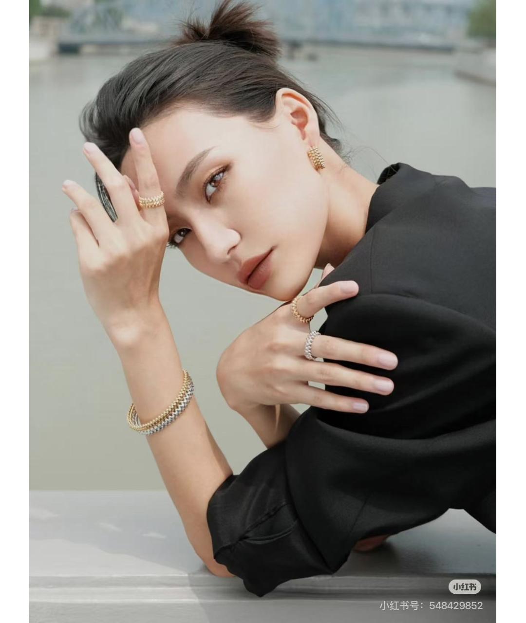 CARTIER Серебряный браслет из белого золота, фото 6