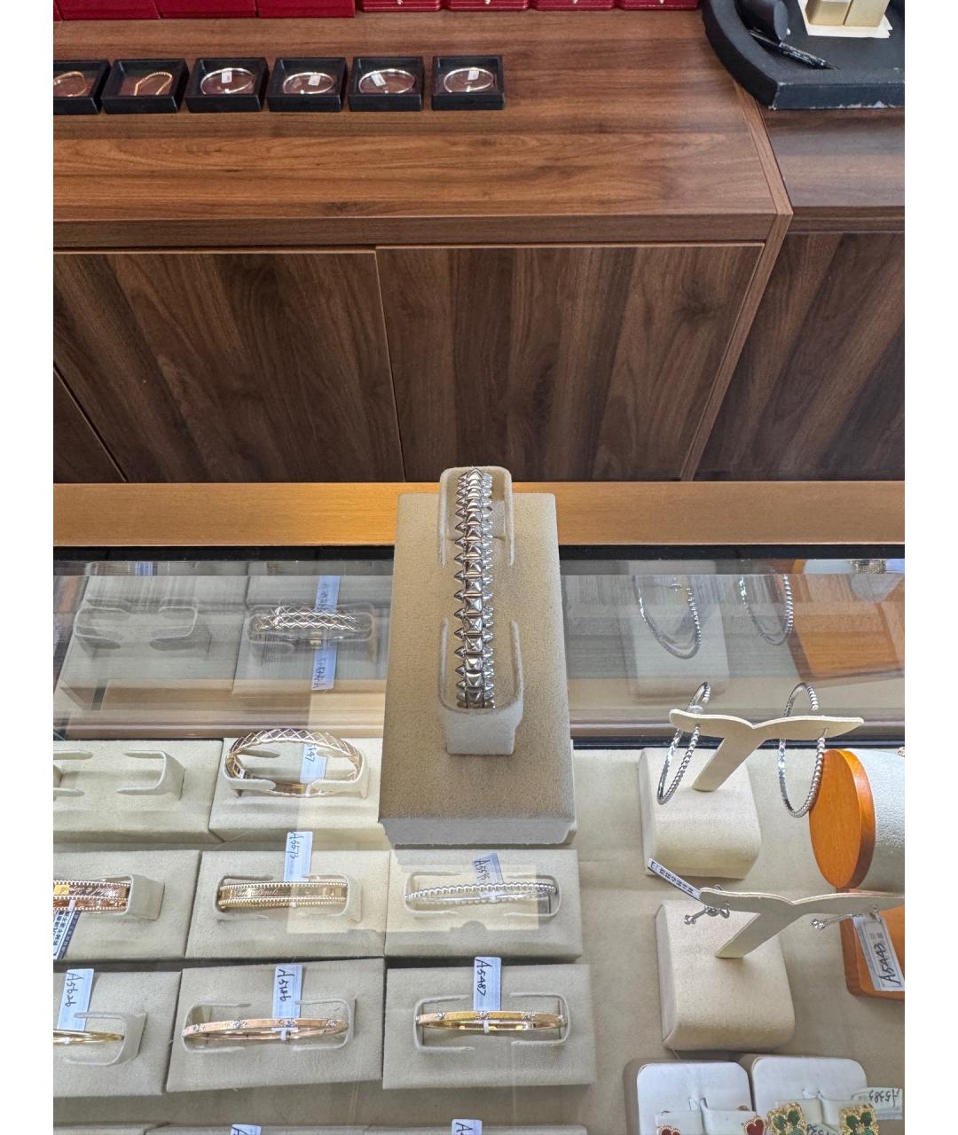 CARTIER Серебряный браслет из белого золота, фото 3