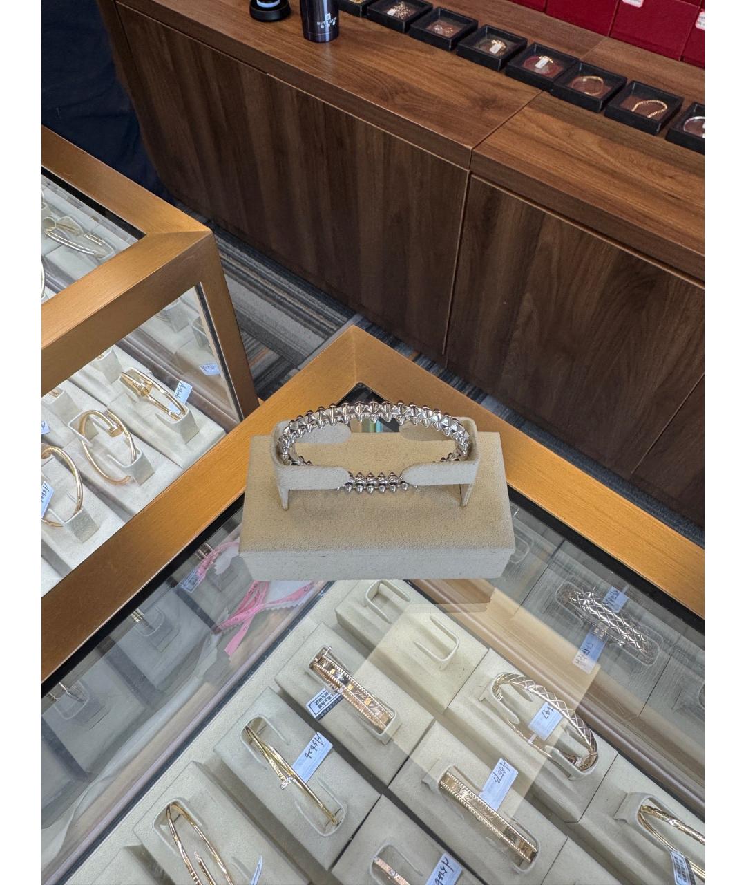 CARTIER Серебряный браслет из белого золота, фото 7
