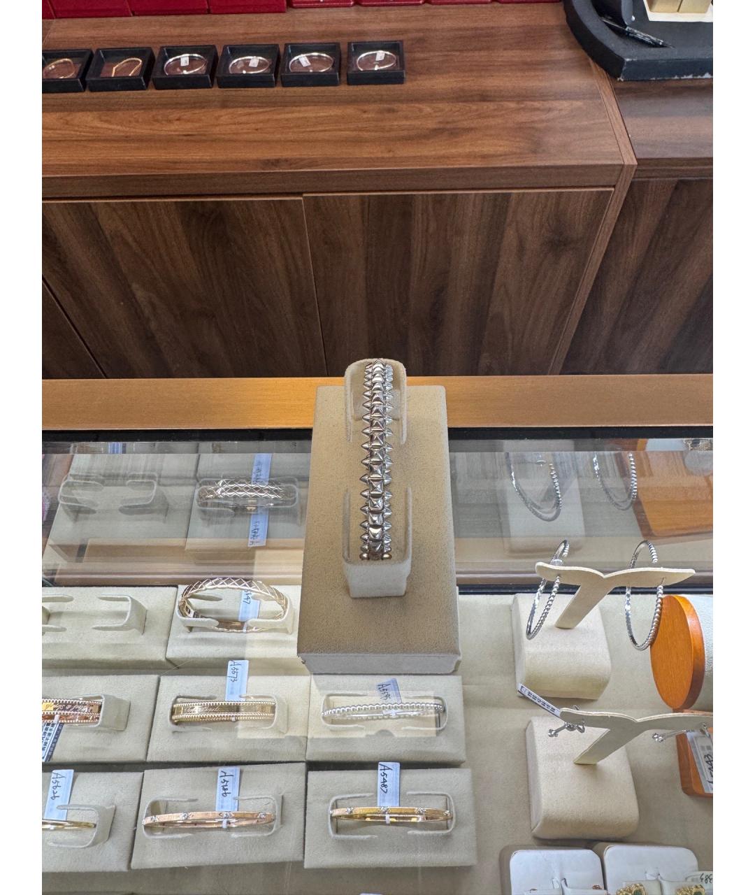 CARTIER Серебряный браслет из белого золота, фото 2