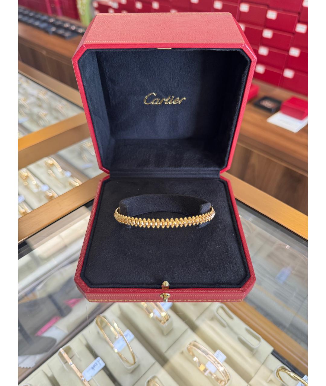 CARTIER Золотой браслет из розового золота, фото 3