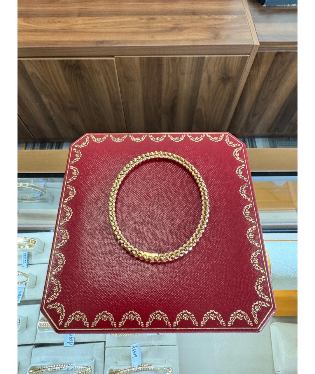 CARTIER Золотой браслет из розового золота, фото 7