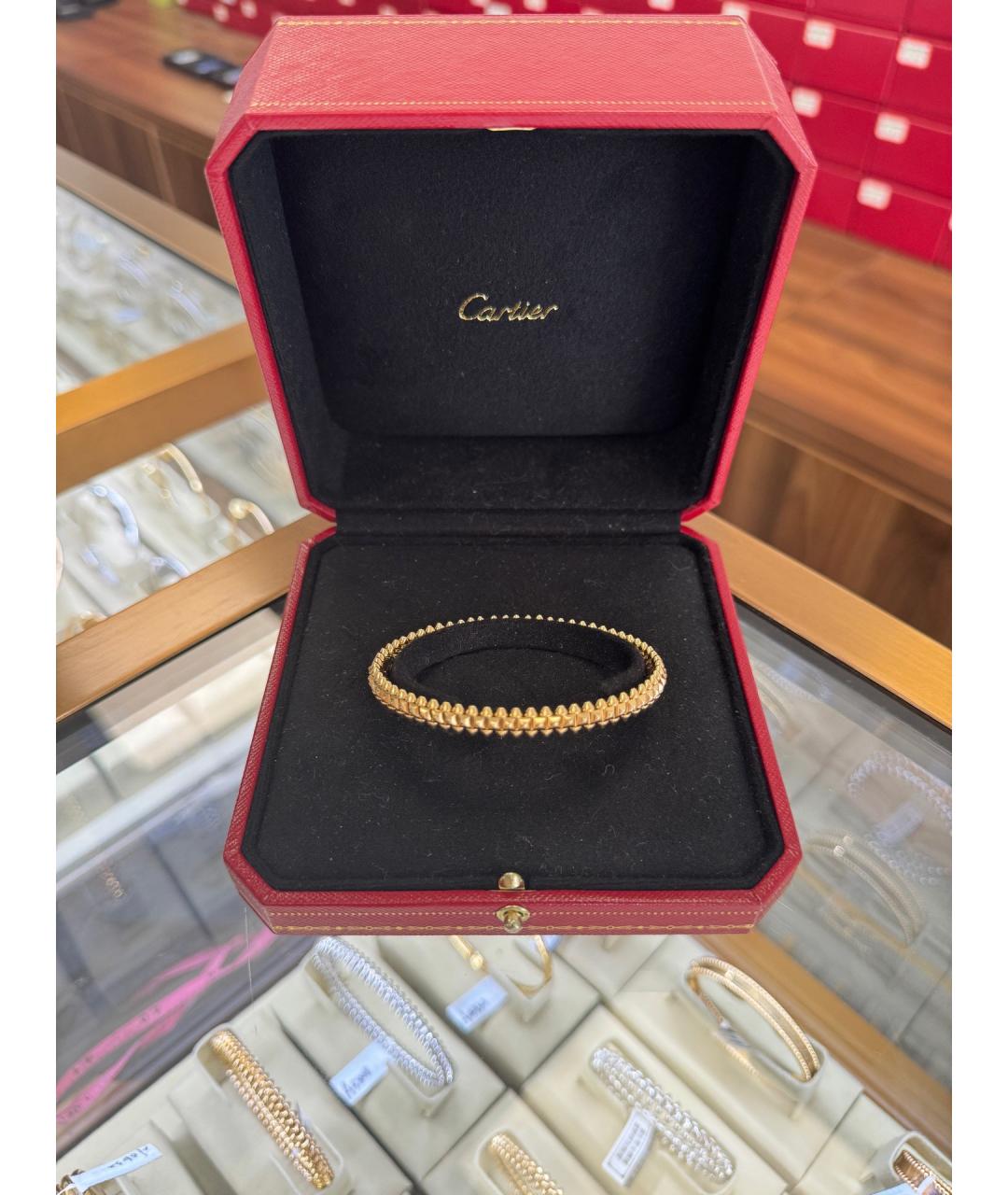 CARTIER Золотой браслет из розового золота, фото 3