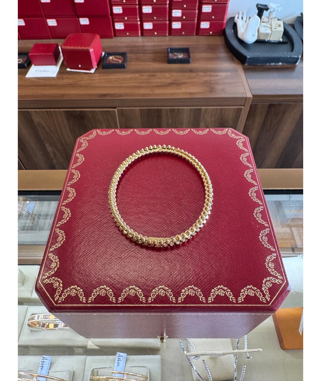 CARTIER Золотой браслет из розового золота, фото 4