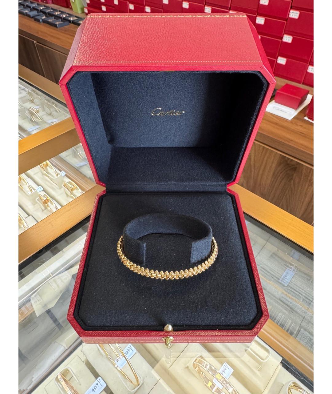 CARTIER Золотой браслет из розового золота, фото 3