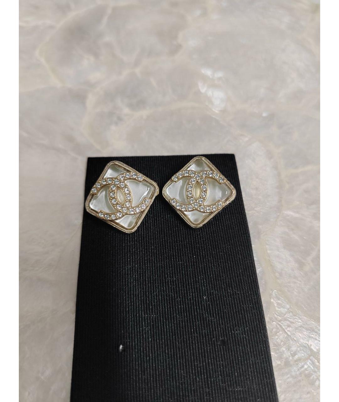 CHANEL Серебряные серьги, фото 4