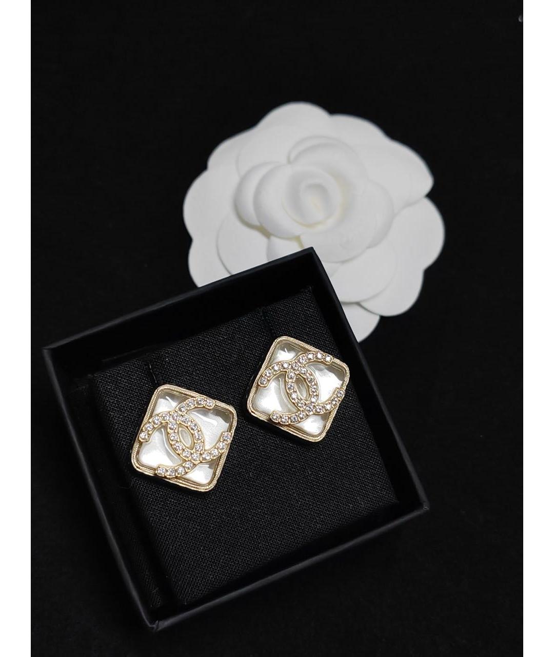 CHANEL Серебряные серьги, фото 8