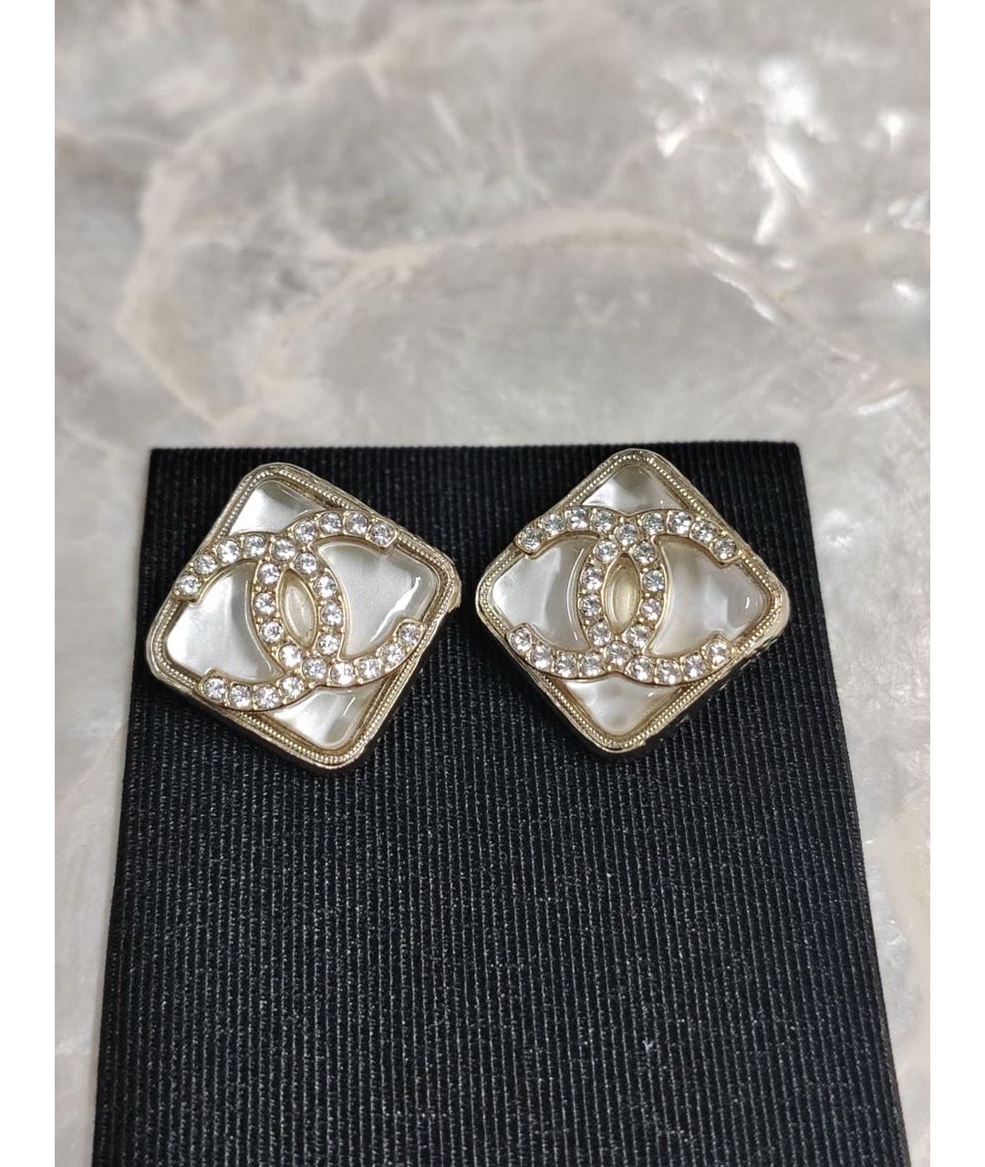 CHANEL Серебряные серьги, фото 5