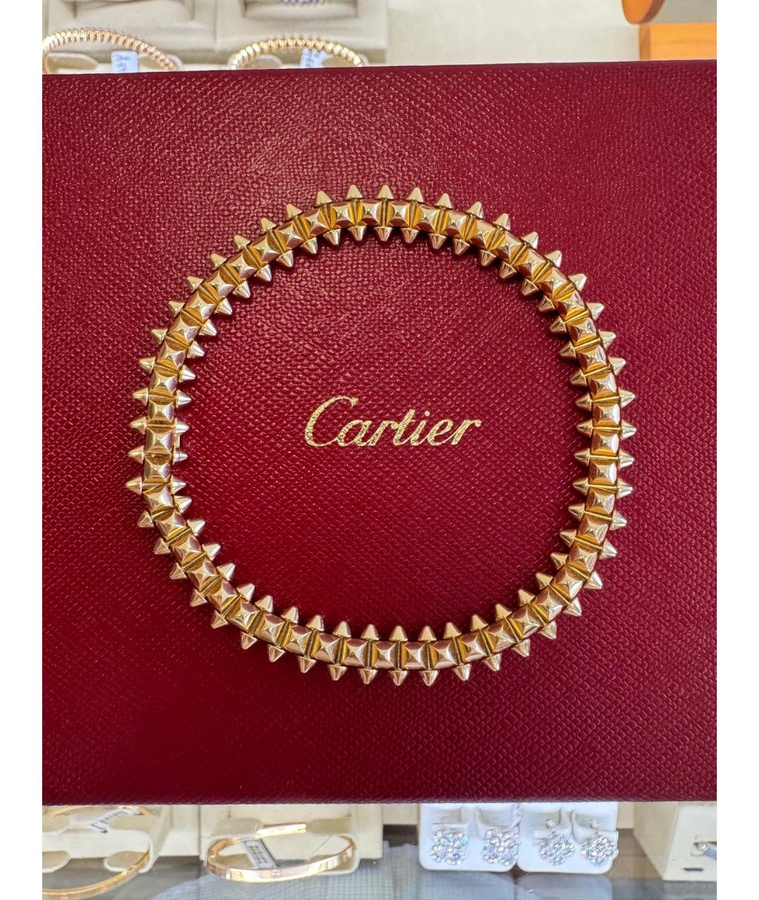 CARTIER Золотой браслет из розового золота, фото 8