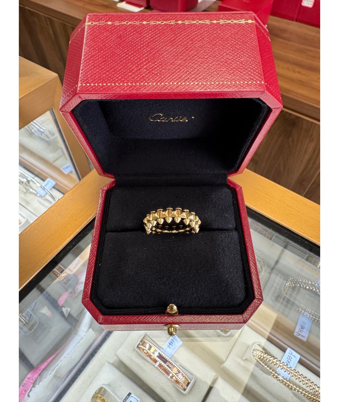 CARTIER Золотое кольцо из розового золота, фото 7