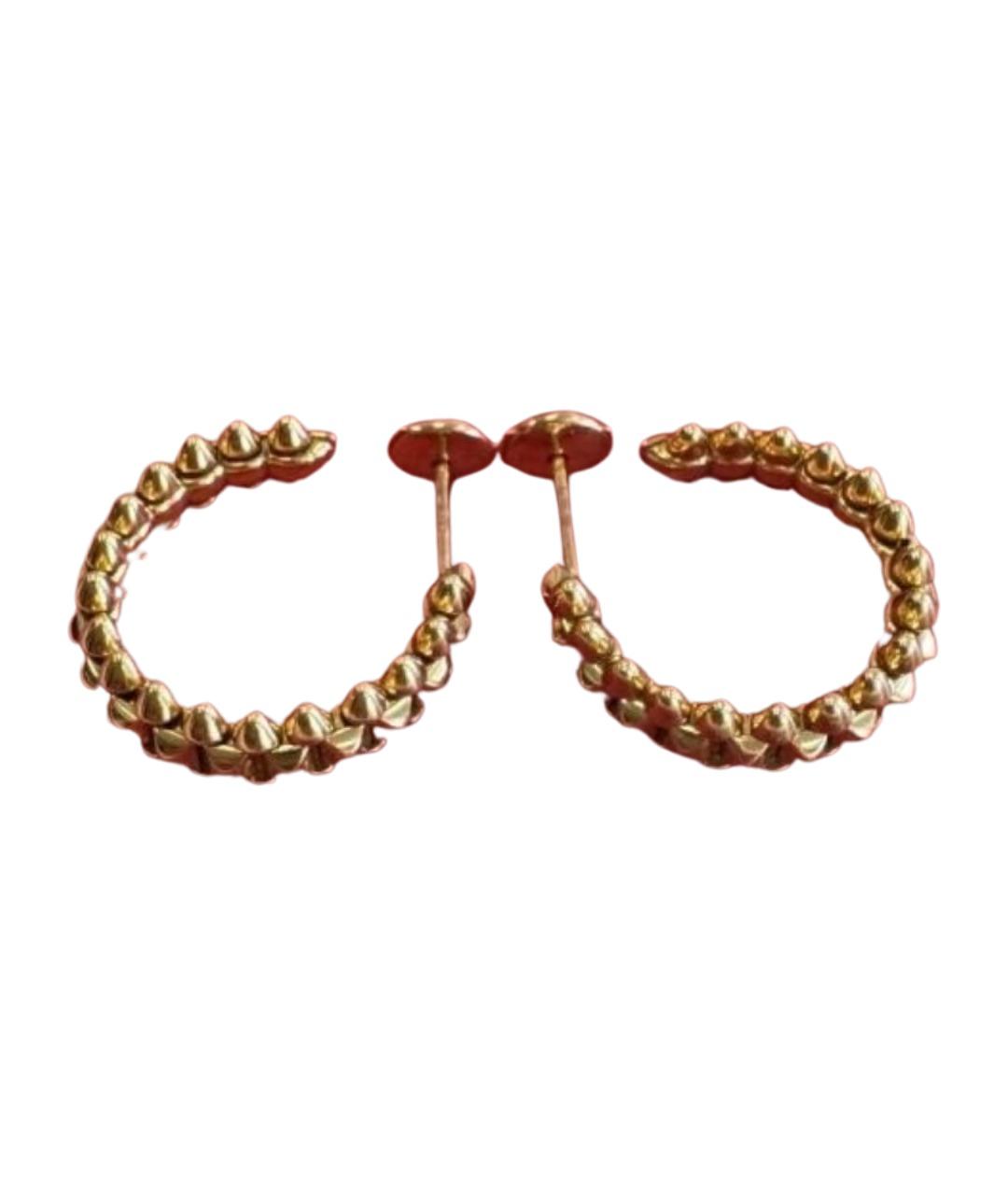 CARTIER Золотые серьги из розового золота, фото 1