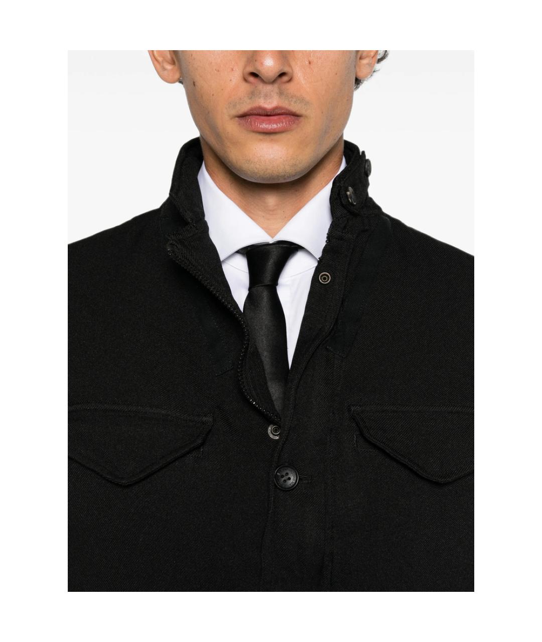 JUNYA WATANABE Черная нейлоновая куртка, фото 4