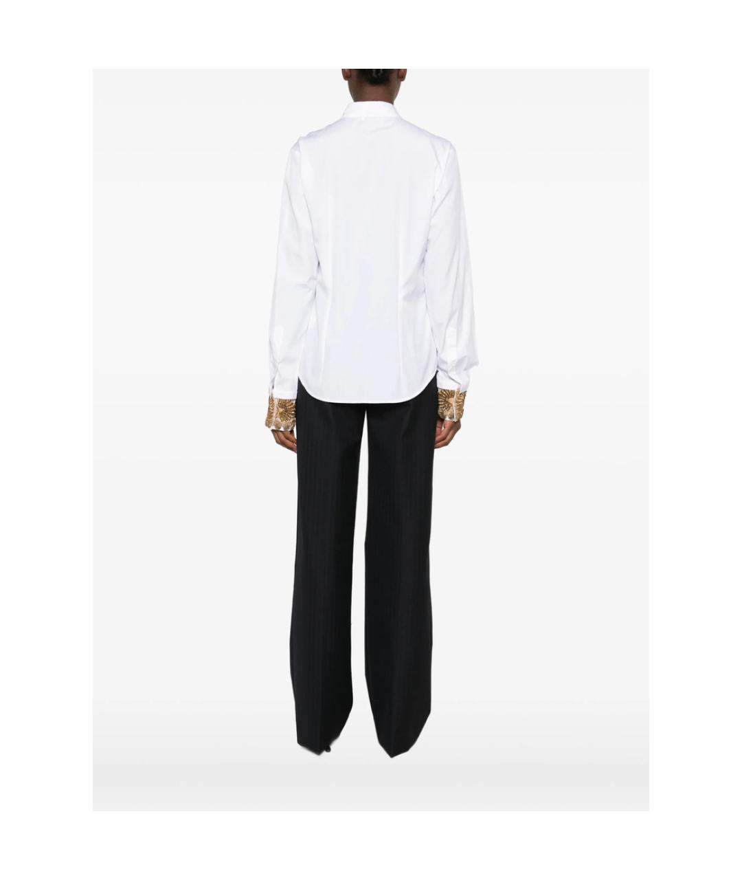 DRIES VAN NOTEN Белая хлопковая рубашка, фото 3