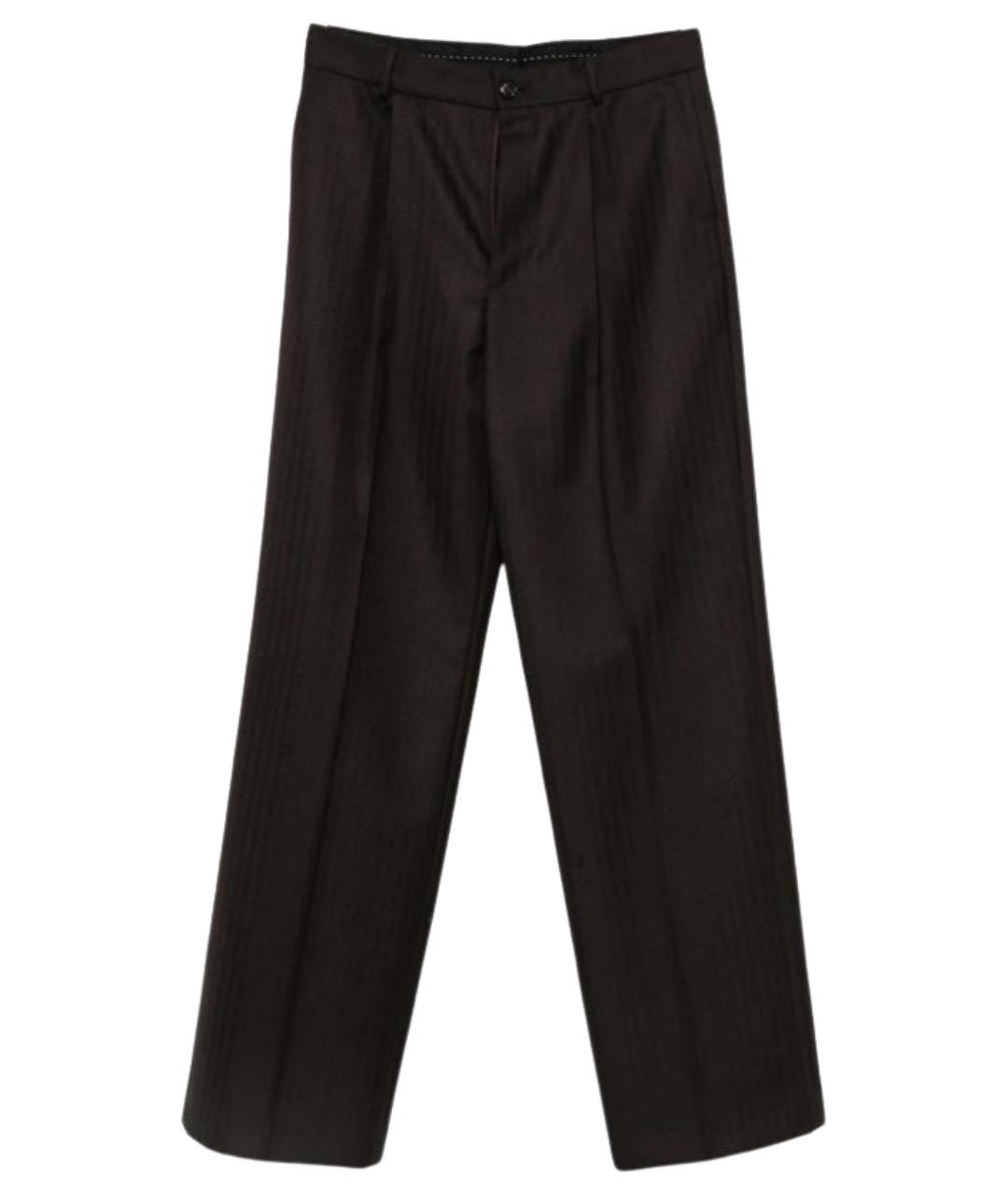 DRIES VAN NOTEN Черные повседневные брюки, фото 1