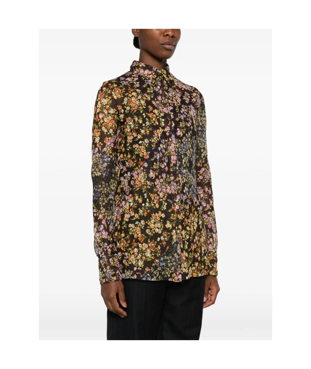 DRIES VAN NOTEN Черная рубашка, фото 3