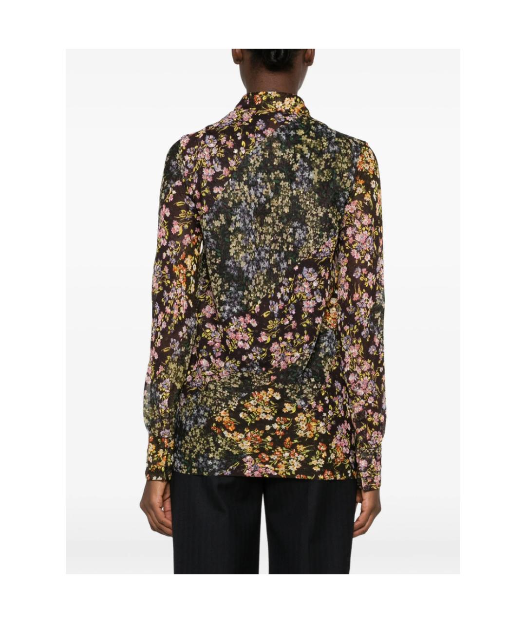 DRIES VAN NOTEN Черная рубашка, фото 2