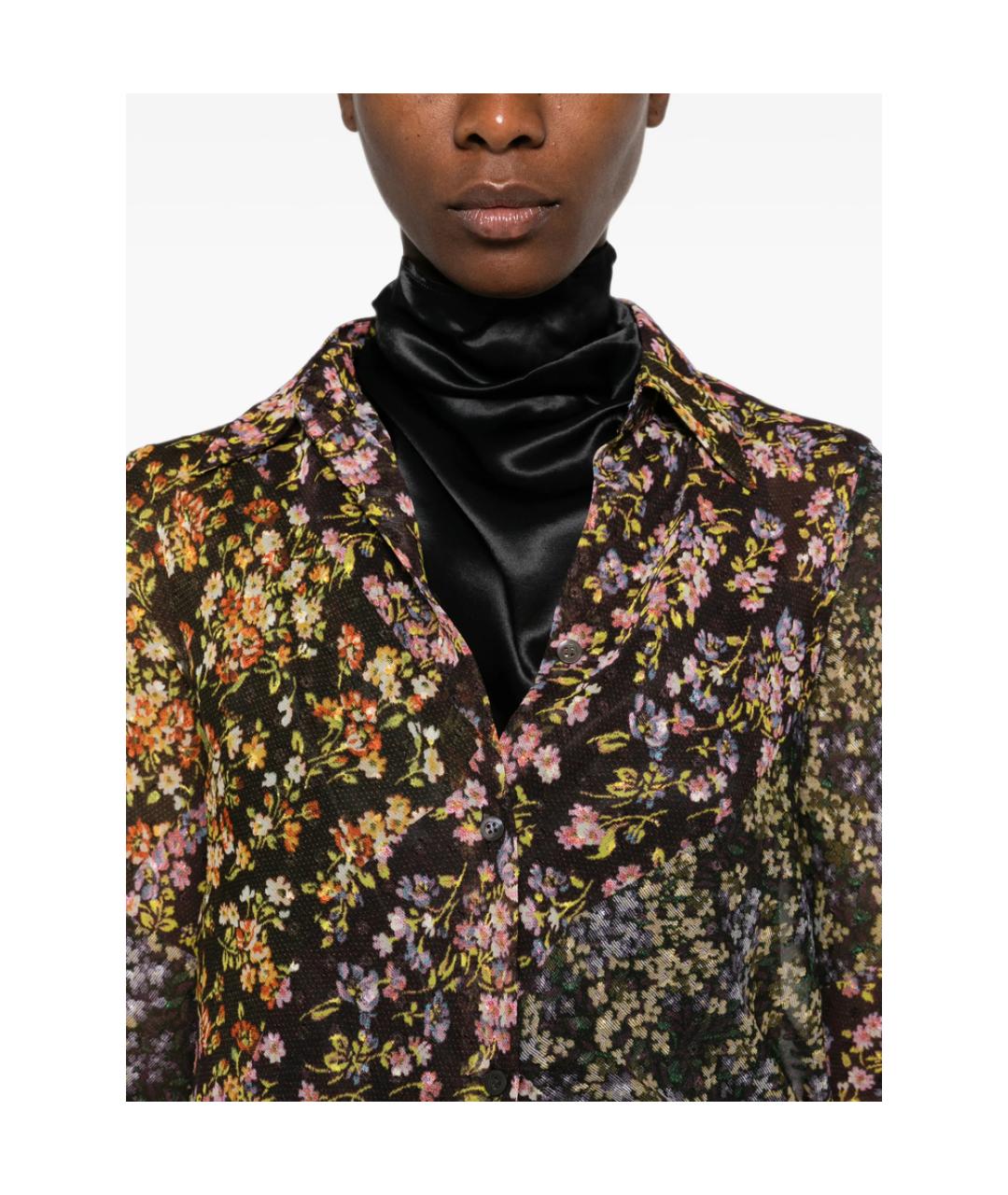 DRIES VAN NOTEN Черная рубашка, фото 5