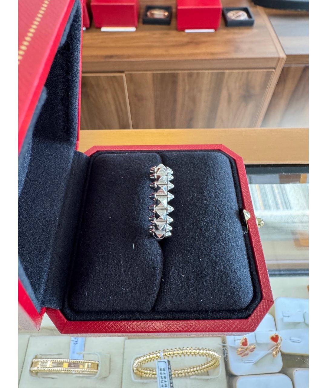 CARTIER Серебряное кольцо из белого золота, фото 4