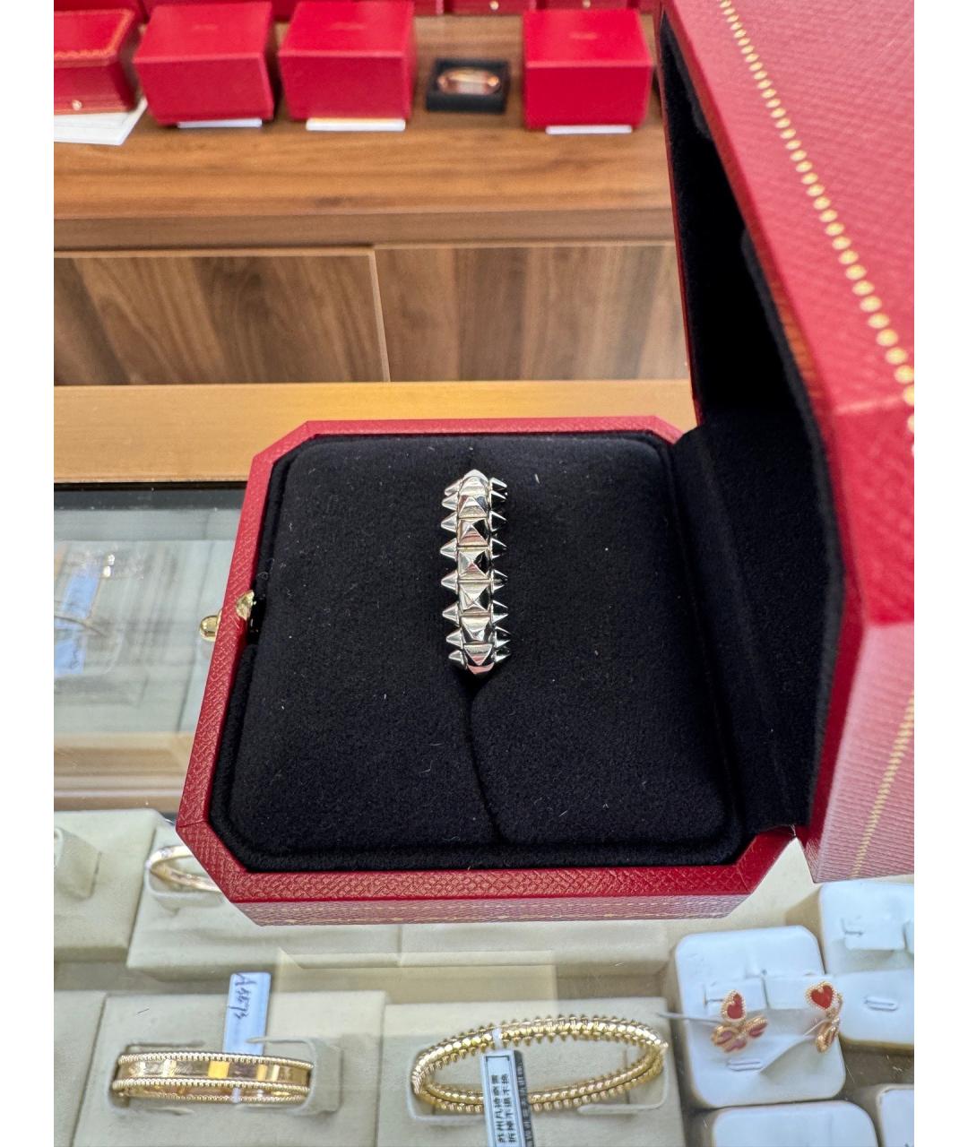 CARTIER Серебряное кольцо из белого золота, фото 3