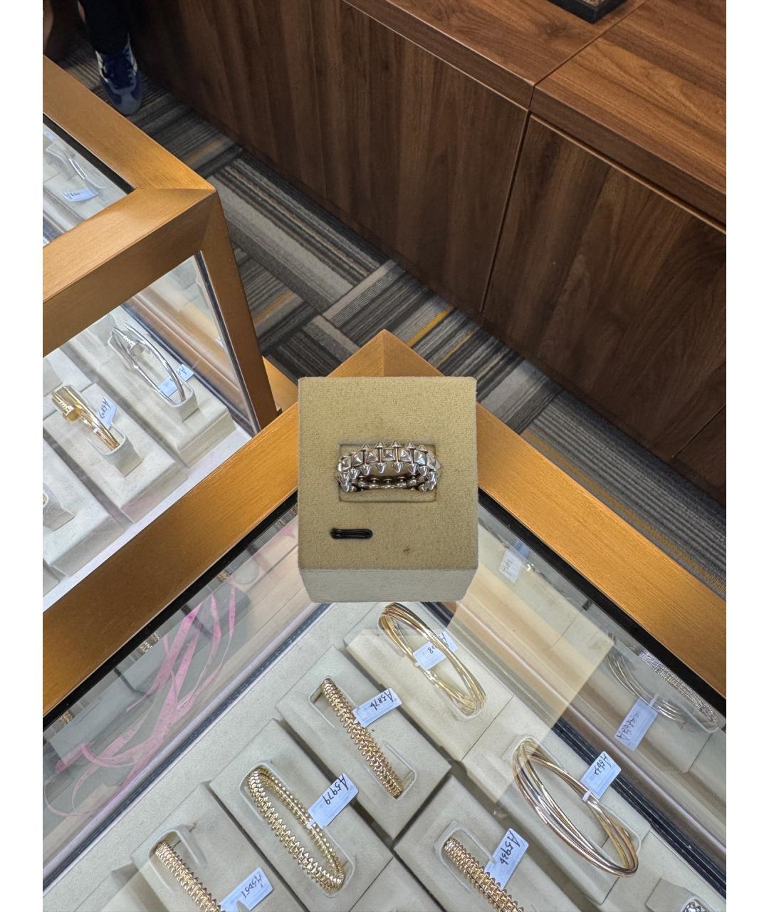 CARTIER Серебряное кольцо из белого золота, фото 6