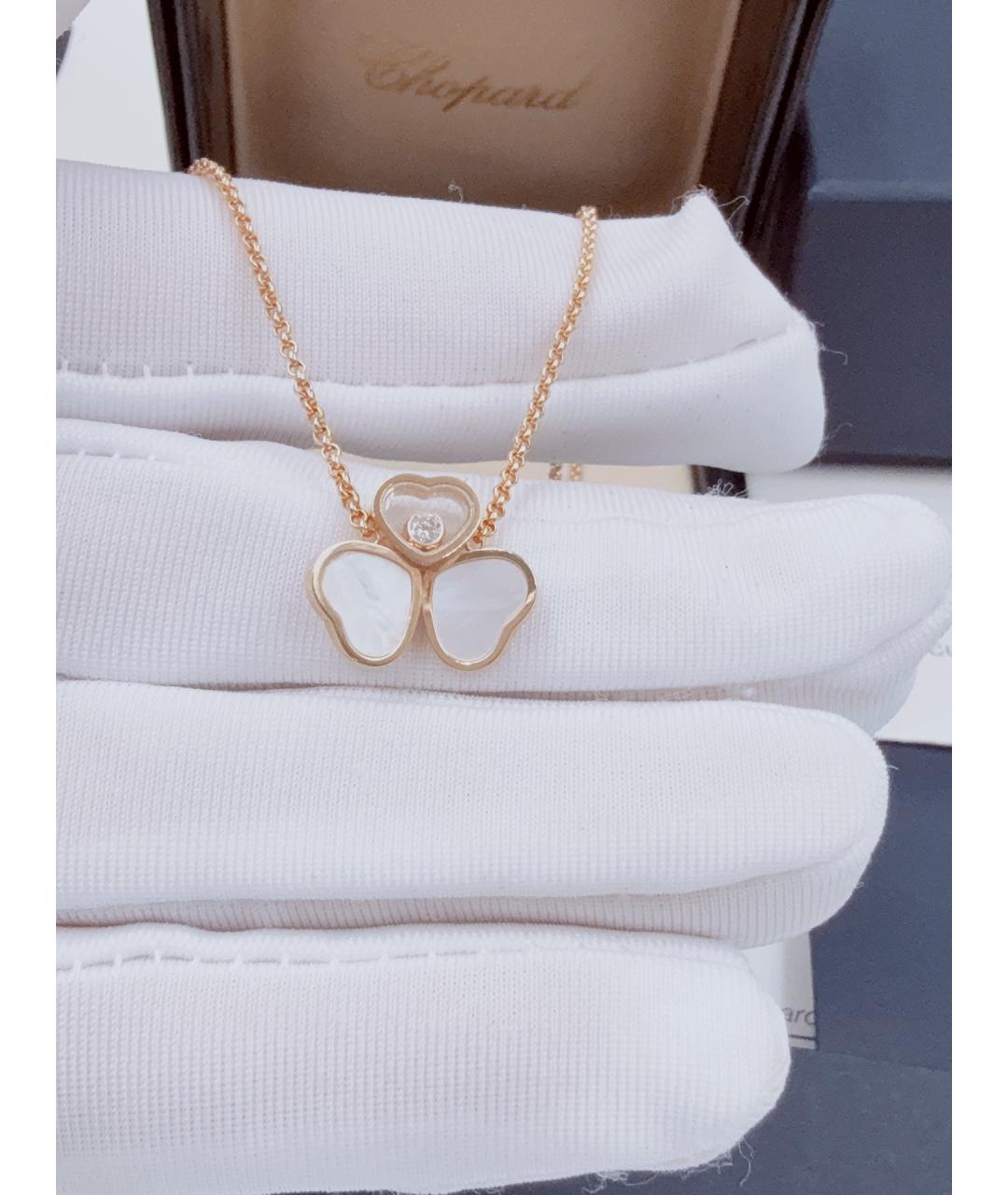 CHOPARD Золотое колье из розового золота, фото 9