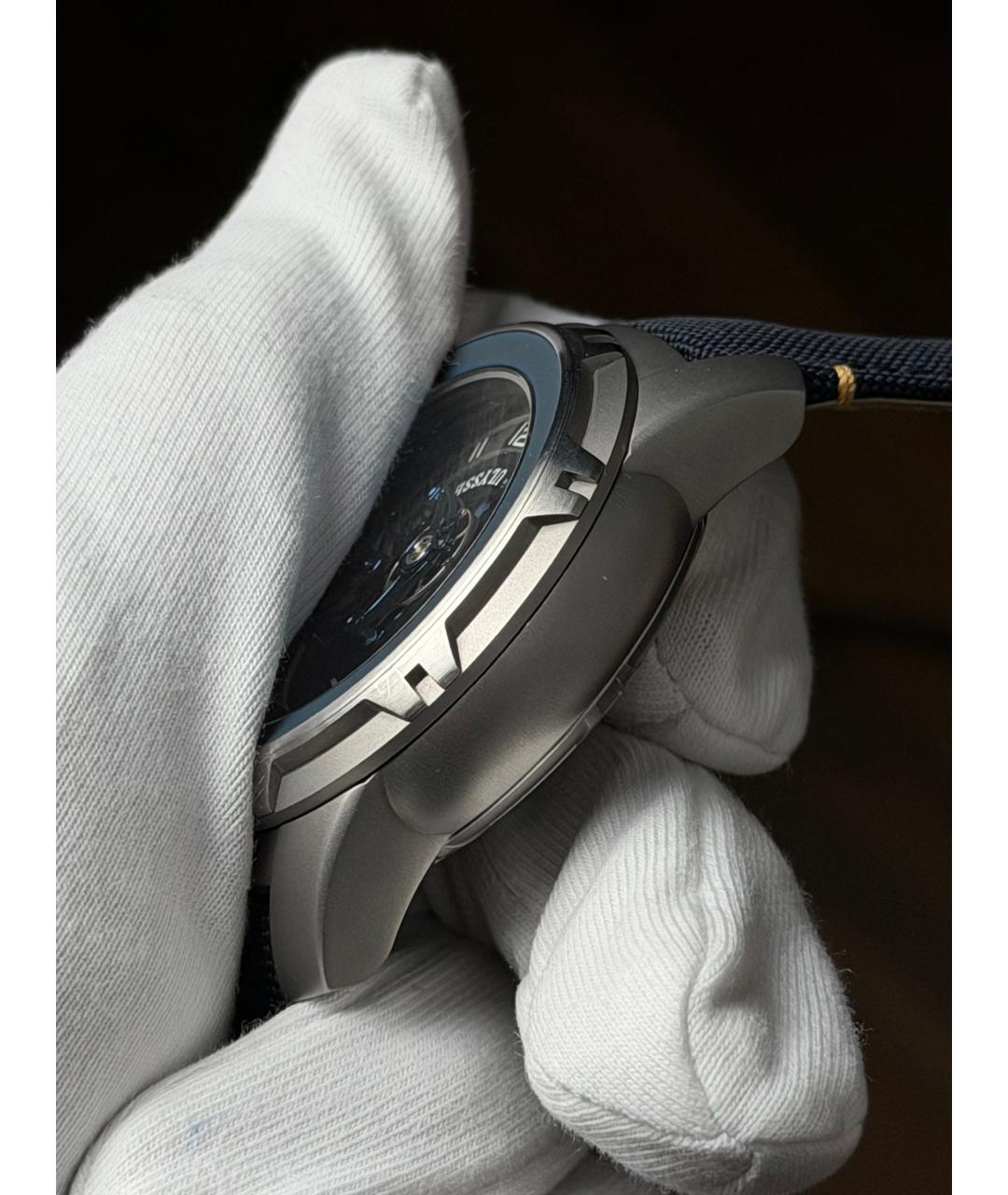 Ulysse Nardin Темно-синие часы, фото 4