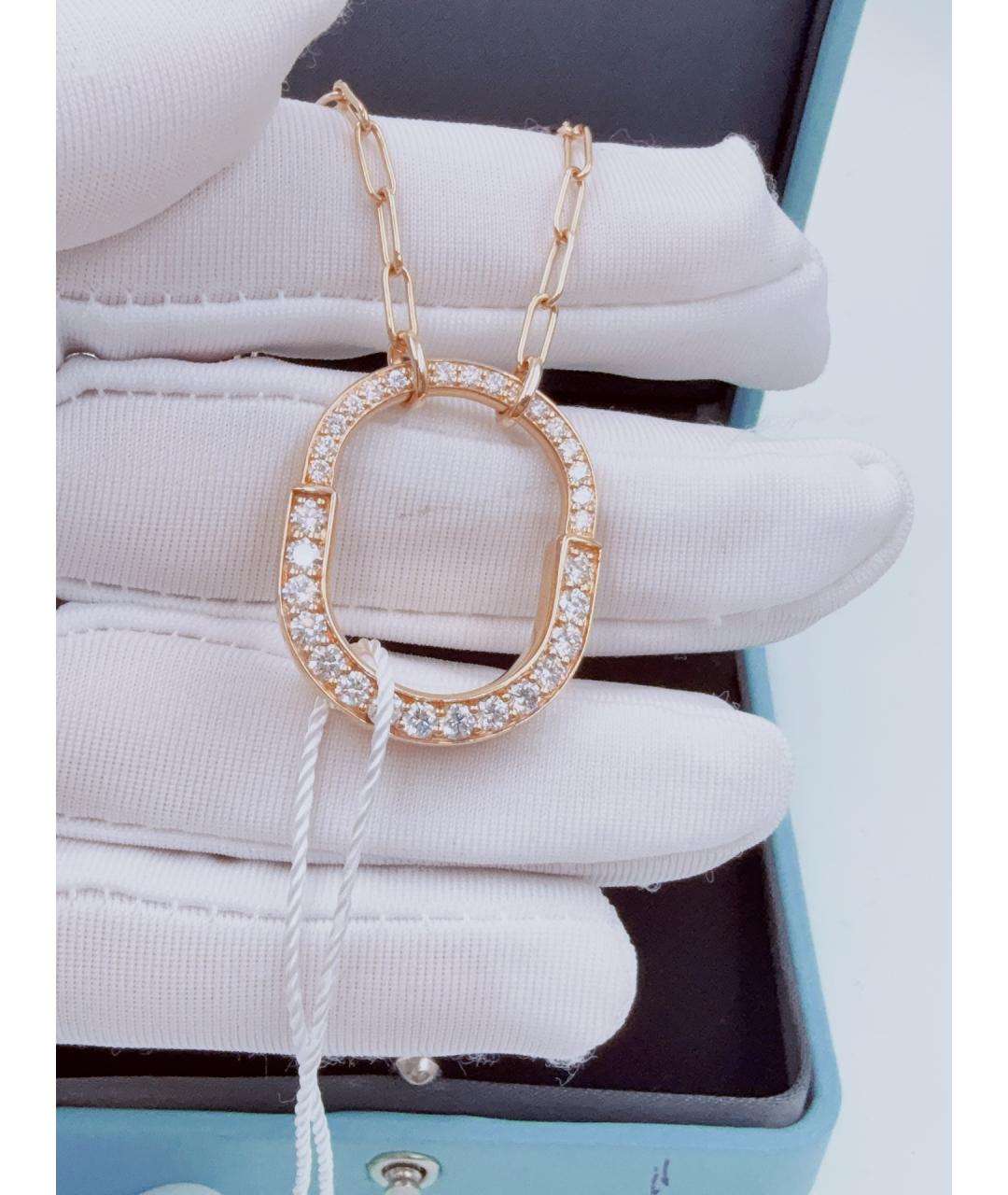 TIFFANY&CO Золотое колье из розового золота, фото 4