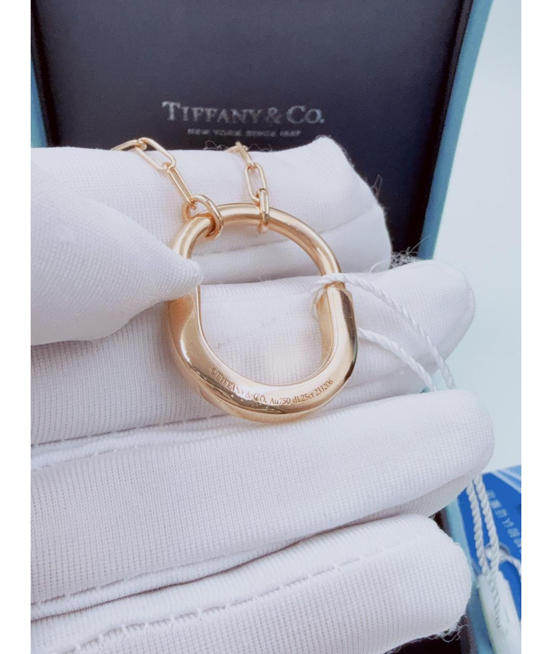 TIFFANY&CO Золотое колье из розового золота, фото 6