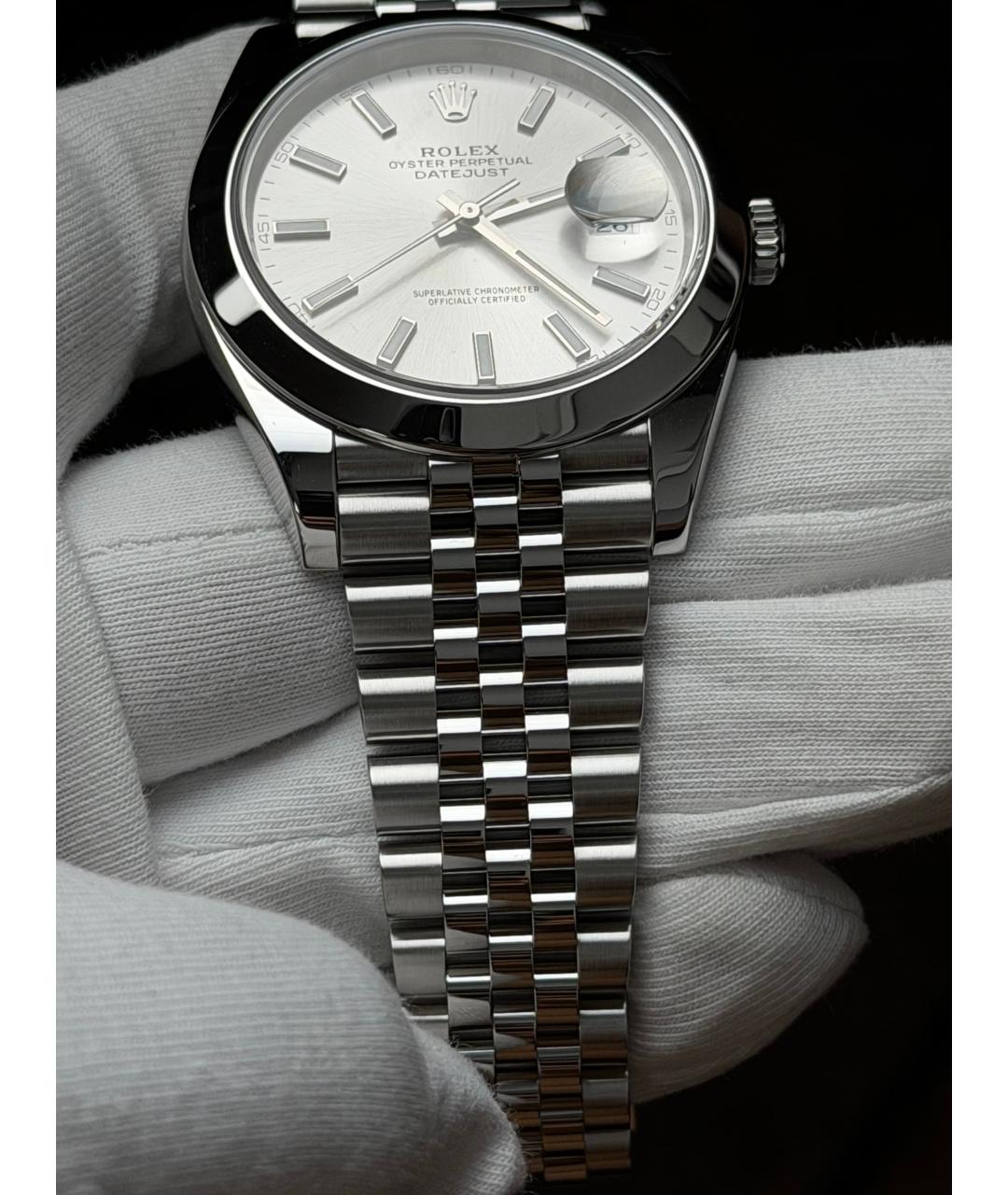 ROLEX Серые часы, фото 6