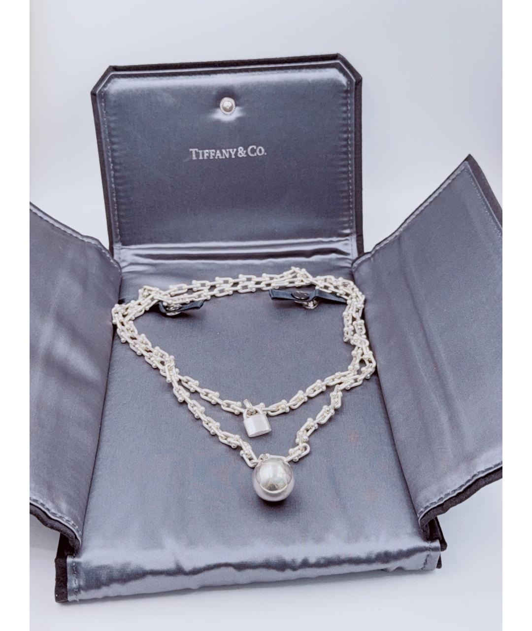TIFFANY&CO Серебряное серебряное колье, фото 9