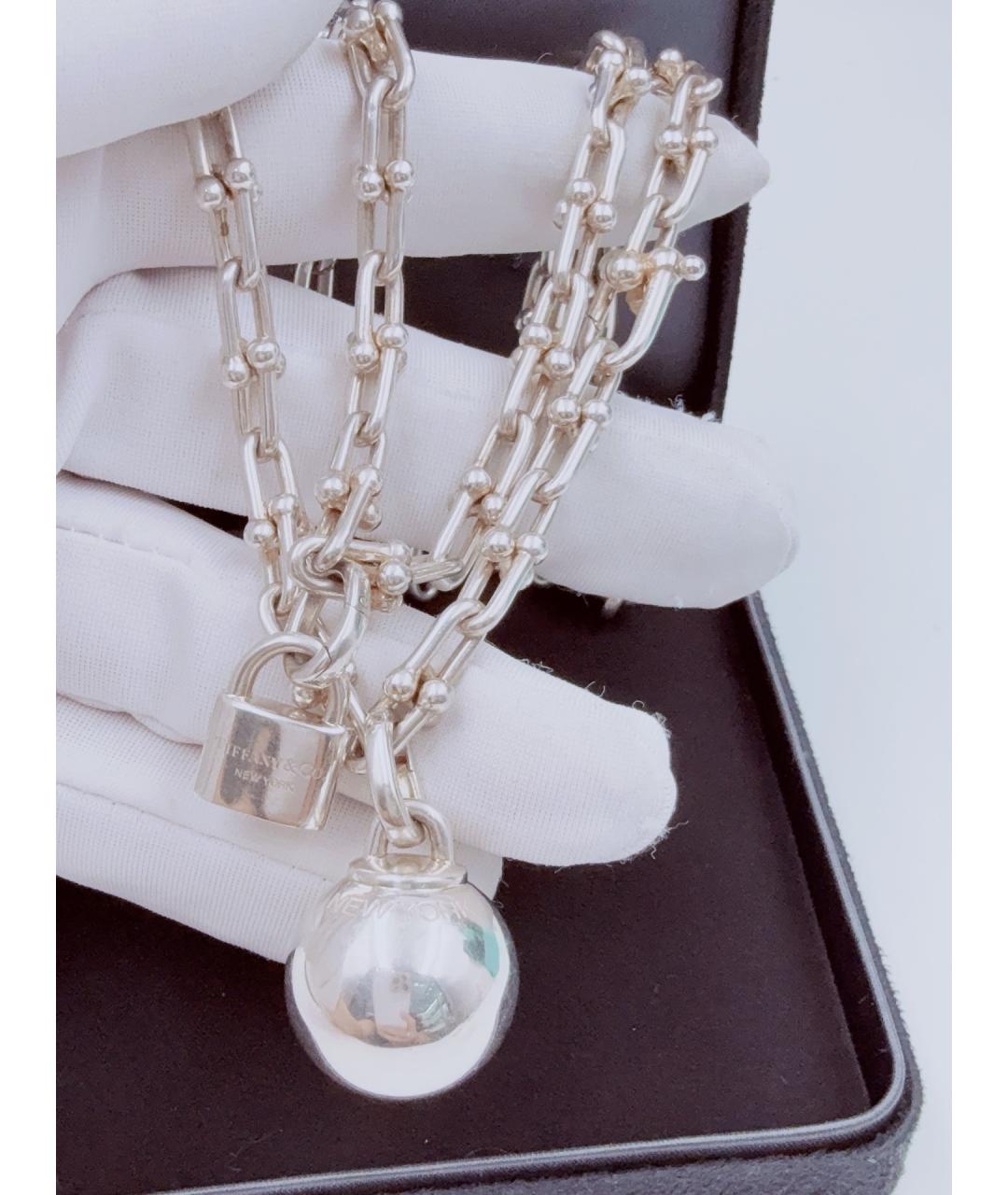 TIFFANY&CO Серебряное серебряное колье, фото 4