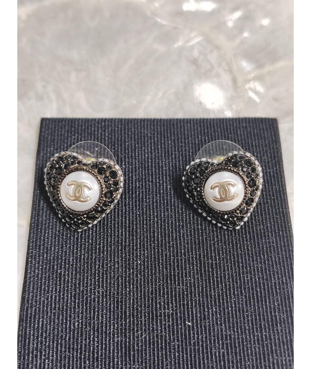 CHANEL Серебряные серьги, фото 5